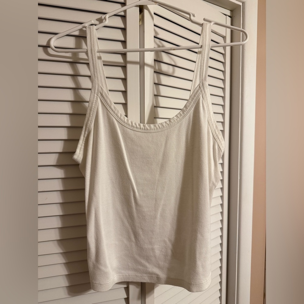Wild Fable White Cropped Tank